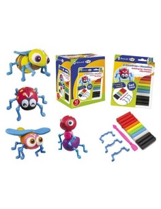 PLASTILINA ANIMALES 12 COLORES+ CORTADOR Y PATAS