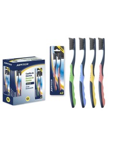 CEPILLO DENTAL ADULTO BLACK 2 UDS