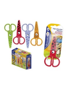 TIJERA ESCOLAR PLASTICA 5 BISMARK0