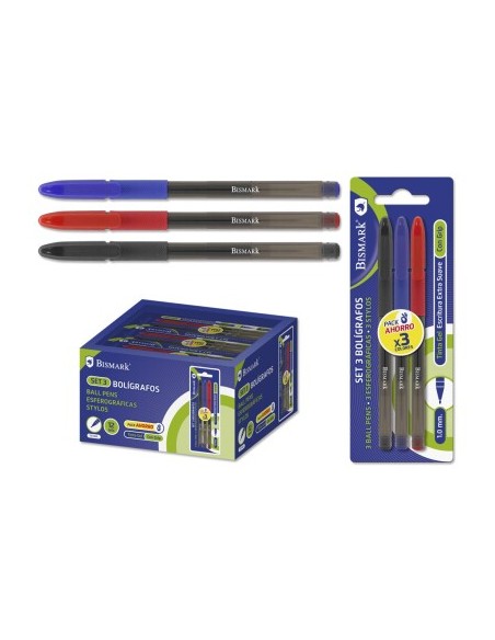 BOLIGRAFOS 3UND GEL AZUL/NEGRO/ROJO 1.0 mm