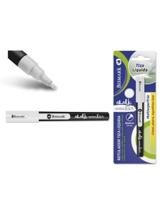 ROTULADOR TIZA LIQUIDA BLANCO