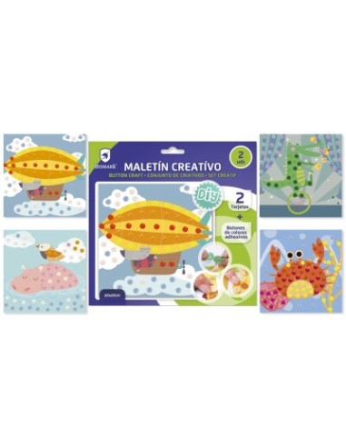 MALETIN CREATIVO BOTONES