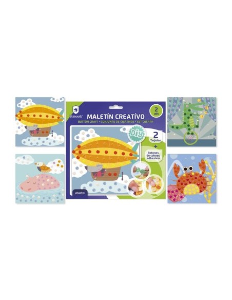 MALETIN CREATIVO BOTONES