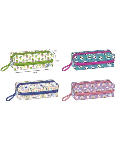 ESTUCHE 2 CREMALLERAS C/ ASA SCHOOL