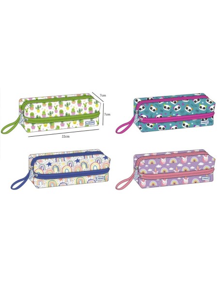 ESTUCHE 2 CREMALLERAS C/ ASA SCHOOL