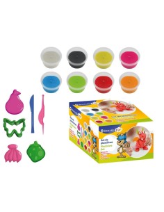 PLASTILINA EN CAJA CON UTENSILIOS SET 8