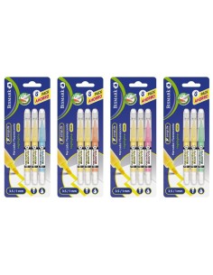 MARCADOR FLUORESCENTE TINTA LIQUIDA 3 UDS PASTEL