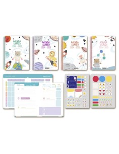 AGENDA ESCOLAR SPACE 4º S/V CAS 24-25 TAPA PP