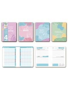 AGENDA ESCOLAR 4 PORTADAS 8º 2 D/P CAS 24-25 T CARTN