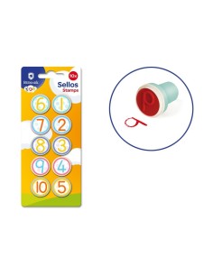 PACK 10 SELLOS NUMEROS