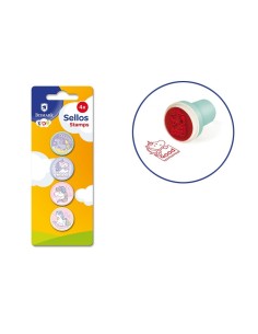 PACK 4 SELLOS UNICORNIOS