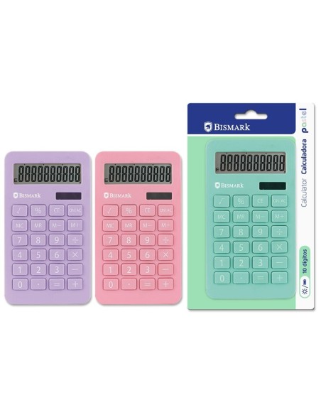 CALCULADORA PASTEL 10 DIGITOS