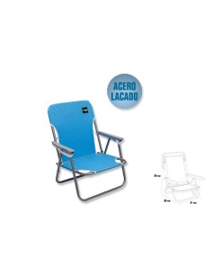 SILLA ACERO MEDIA FIJA CAMBRILS