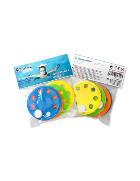 JUEGO DE BUCEO 4 UNID. PVC OVNI