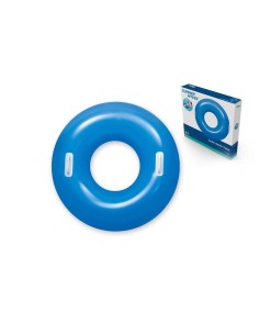 FLOTADOR CIRCULAR AZUL/ AMARILLO PVC JUMBO AZUL
