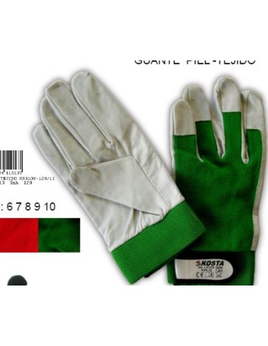GUANTE T7 SRA PIEL/TEJIDO