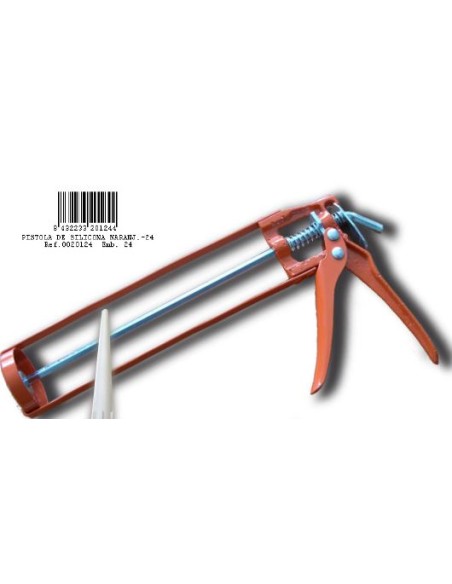 PISTOLA DE SILICONA NARANJA