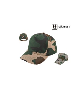 GORRA CAMUFLAJE ADULTO SURT.